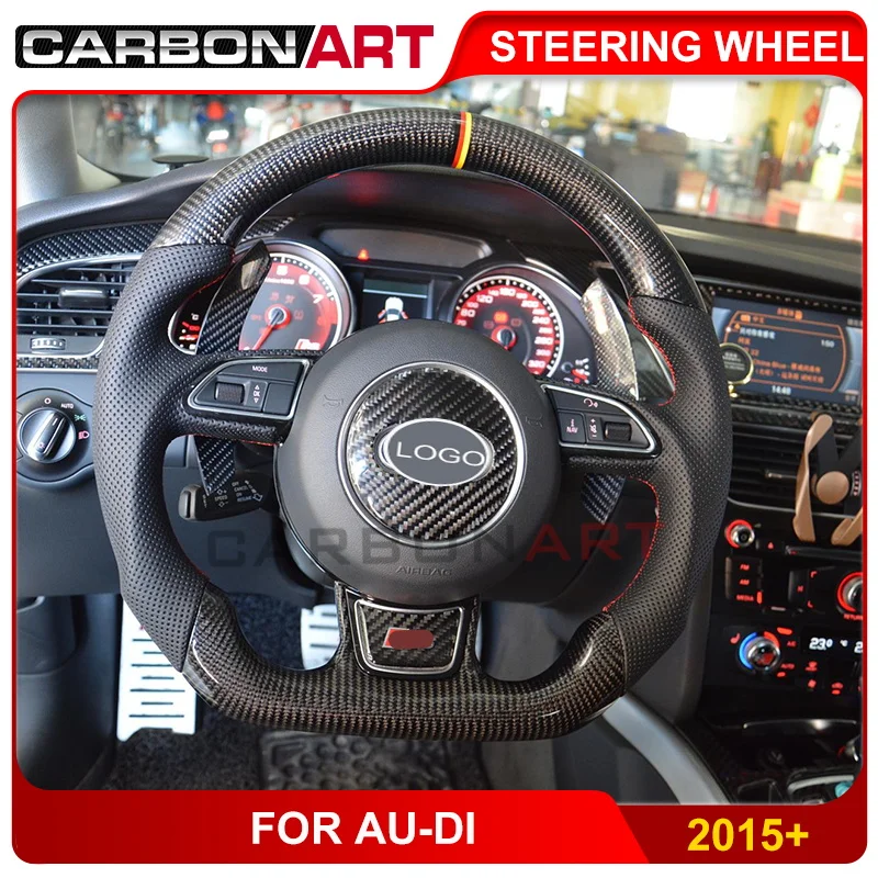 A5 автомобильный Стайлинг, руль из углеродного волокна для Audi A3 A4 A5 A6 A7, запчасти для авто A8, внутренний 2012 A3