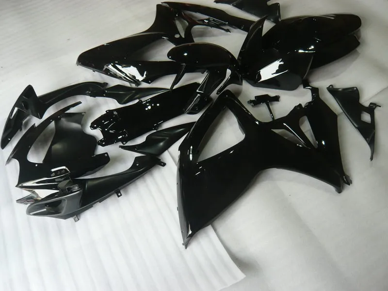 Комплект обтекателей для мотоцикла GSXR600 750 K6 06 07 GSXR 600 GSXR750 2006 2007 ABS глянцевые черные