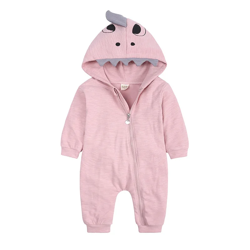 Shark Baby Boy Girl Rompers One Piece Jumpsuit for Newborn Infant Toddler Cotton Overall Long Sleeve Cute Clothing 0-24 Months cheap baby bodysuits	 Baby Rompers