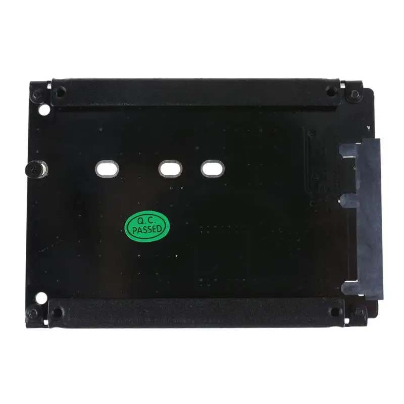 M.2 ngff(SATA) SSD to 2,5 SATA адаптер с черным металлическим корпусом Высокая мощность LDO управление Лер чип поддерживает m.2 SATA протокол