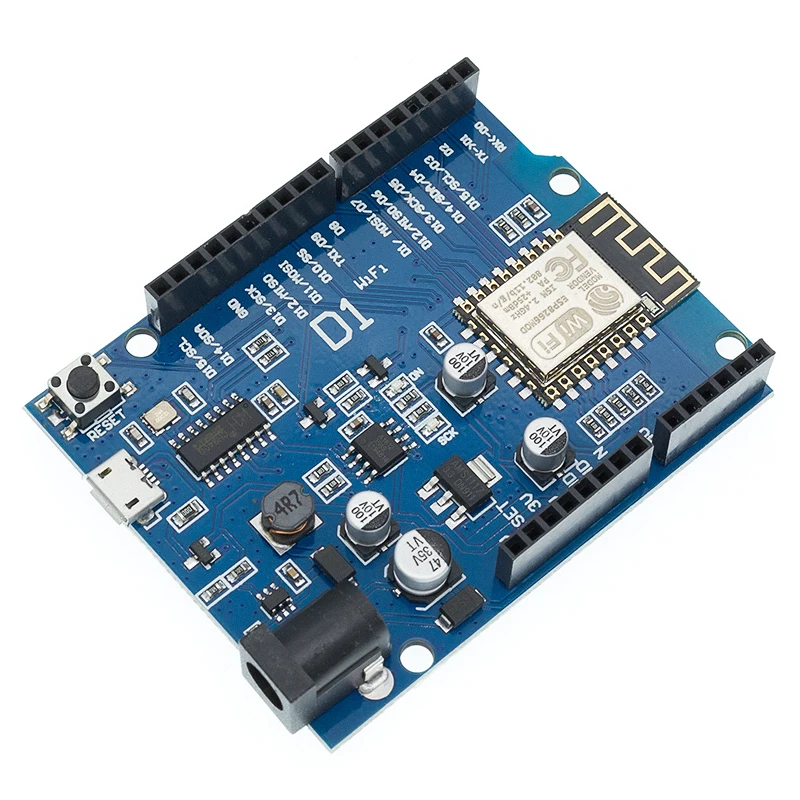 1 шт. Φ WeMos D1 WiFi uno на основе ESP8266 экран для arduino ESP 12E|esp8266 esp-12f| |