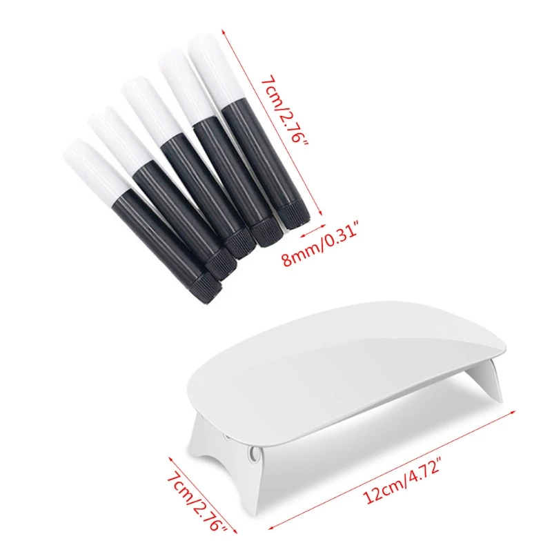 ޴ ȭ  ʸ  ޴ LED UV ȭ  Ʈ   5 Pcs UV   USB 