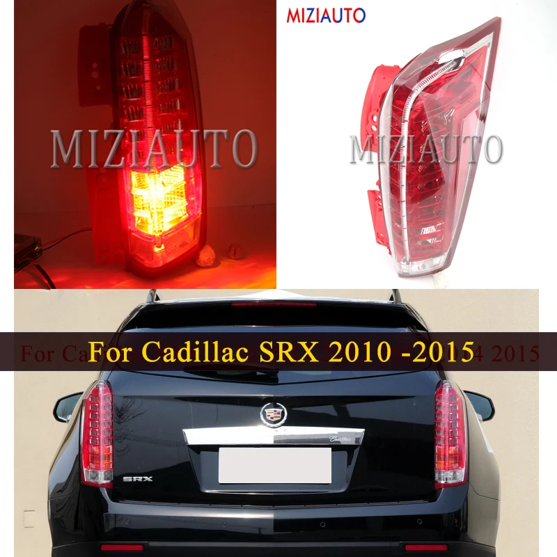 Для Cadillac SRX от АТС ХЦ 2010 2011 2012 2013 задний светильник хвост светильник s в сборе задний тормоз светильник противотуманная фара Задний бампер светильник