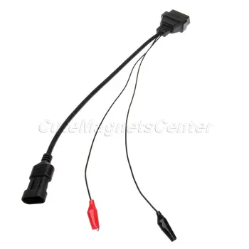 

mtsooning 3 Pin 3Pin Male to OBD OBD2 OBDII DLC 16 Pin 16Pin Female Car Diagnostic Tool For FIAT Lancia Alfa Romeo