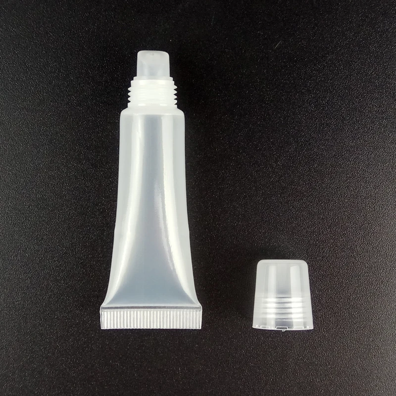20pcs/lot 8ml Crystal Clear Lip Gloss Packaging Containers New Style Empty Lipstick Tubes Lip Balm Lip Oil Bottles