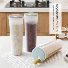 Паста Лапша кухня хранения закуски PP 3 цвета кухня герметичная коробка сбора бак пищевая бутылка для хранения многоцелевой риса десерт