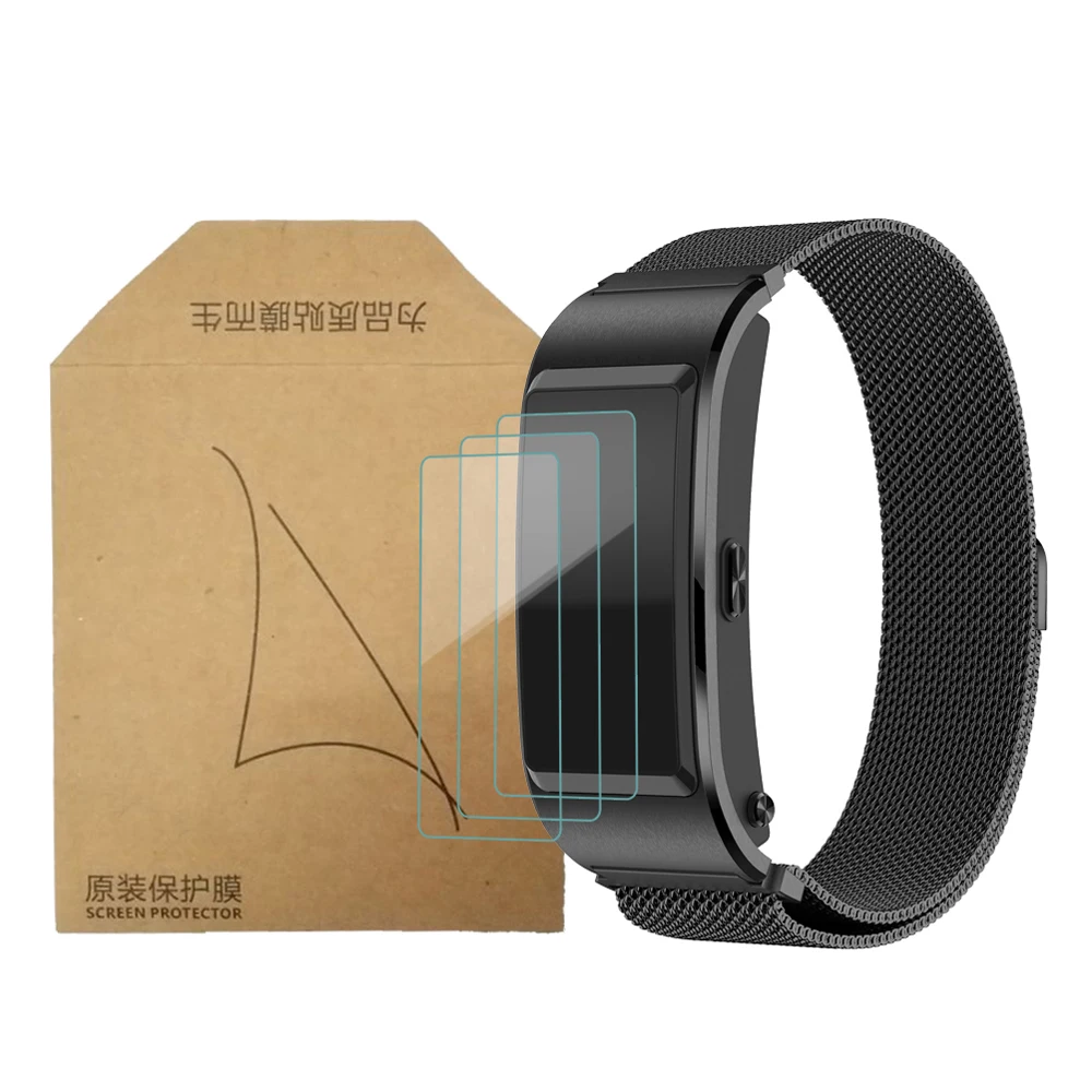 5 шт. для Huawei talkband Talk Band B5 умные наручные часы Полное покрытие пленка из мягкого ТПУ Взрывозащищенный протектор экрана