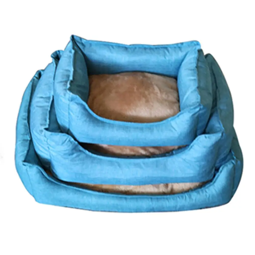 Plush Dog Sleep Bed Pet Lounger Cushion Cat Dog Kennel Winter Puppy Sofa House Bed Pet Supplies S M L Plush Dog Sleep Bed Pet Lounger Cushion Cat Dog Kennel Winter Puppy Sofa House Bed Pet Supplies S M L