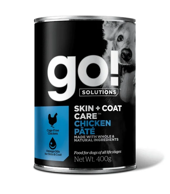 Go! Консервы с курицей для собак (GO! Skin + Coat Chicken Pate DF) 0 4 кг |