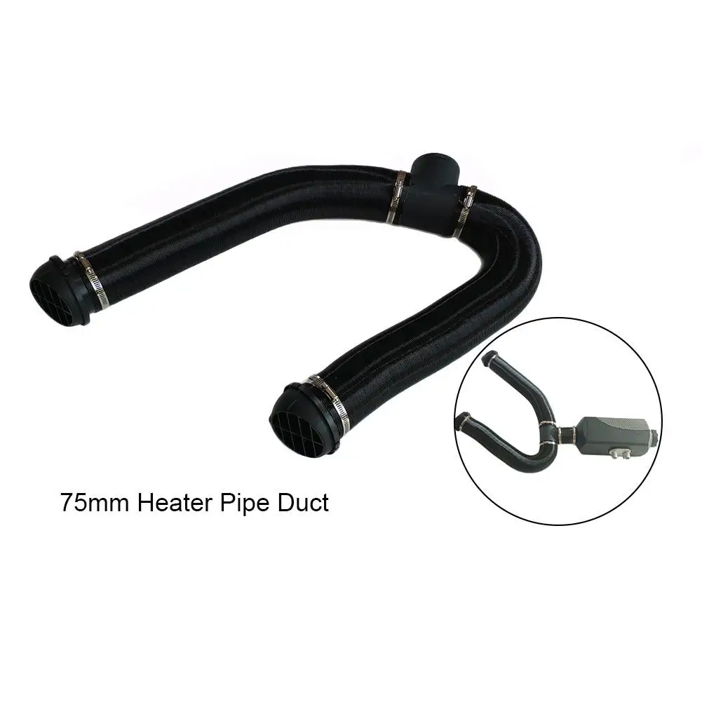 

Parking Air Heater Heating Pipe Catheter 75mm Diesels Heater Ducting Air Pipe Hose for Car Heater Accessories