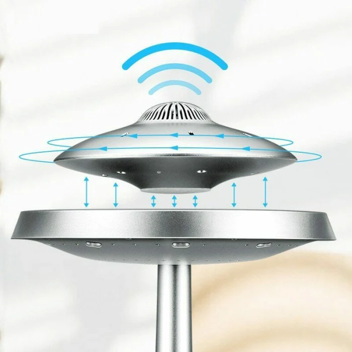 Anti-Gravity Speaker Lamp Light Wireless Smart Bluetooth Stereo for Home Bedside XR649