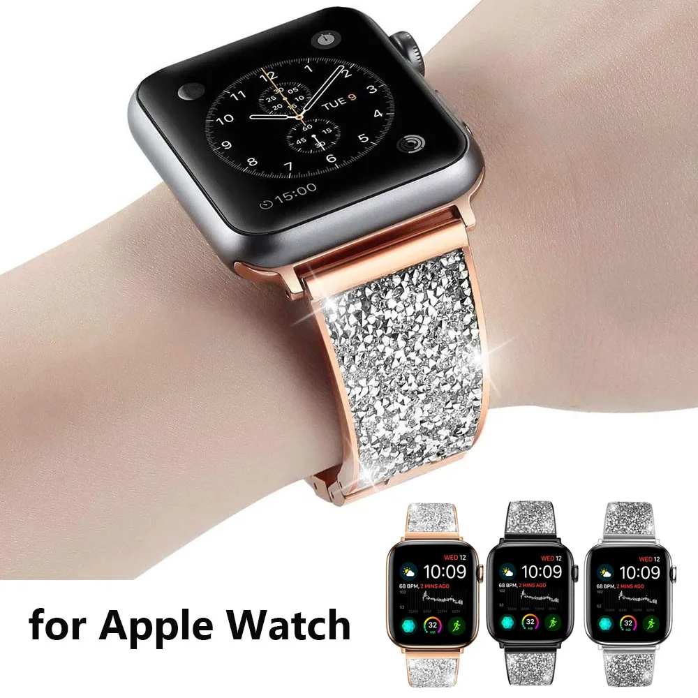

Браслет металлический для Apple Watch 7 41 мм 45 мм, 44 мм 40 мм