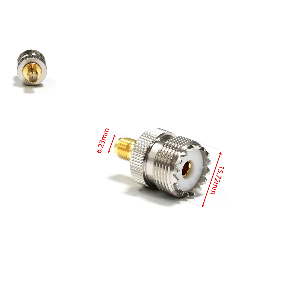 1 шт. UHF гнездовой разъем для SMA Гнездовой RF Coax адаптер модем конвертер прямой