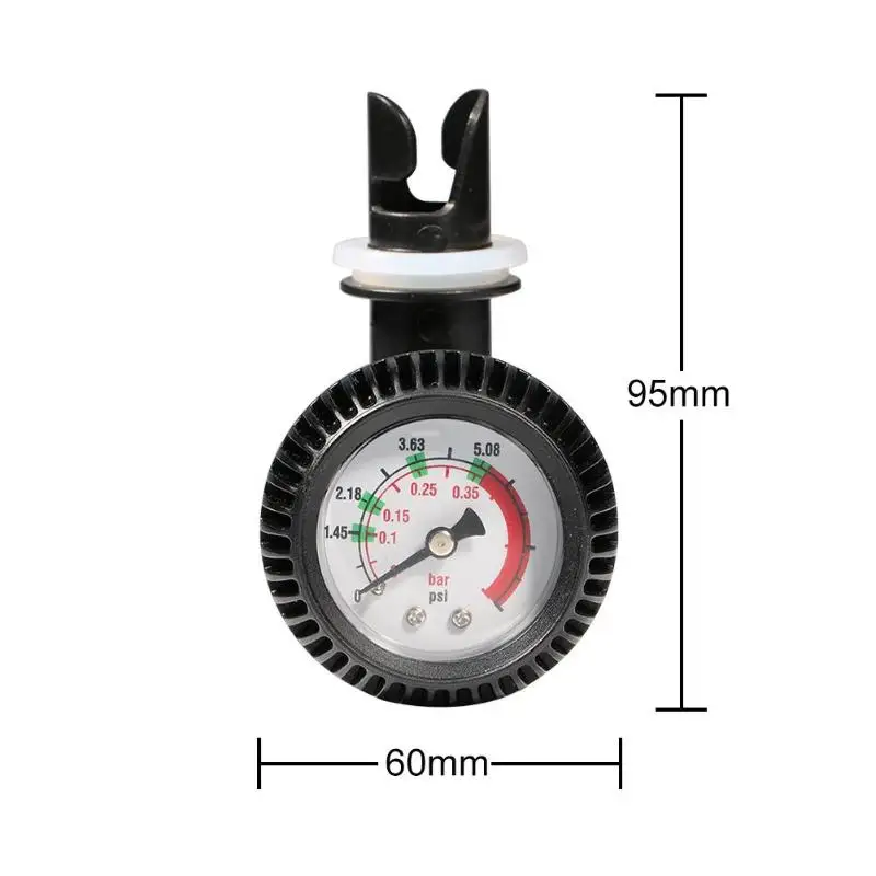 Надувная лодка манометр воздуха 5 PSI воздушный насос испытательный манометр для надувного Каяка доска для серфинга барометр