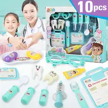 10 шт. ролевые игры Набор доктора стоматолога медсестры ролевые игры набор для детей рождественские подарки на день детей
