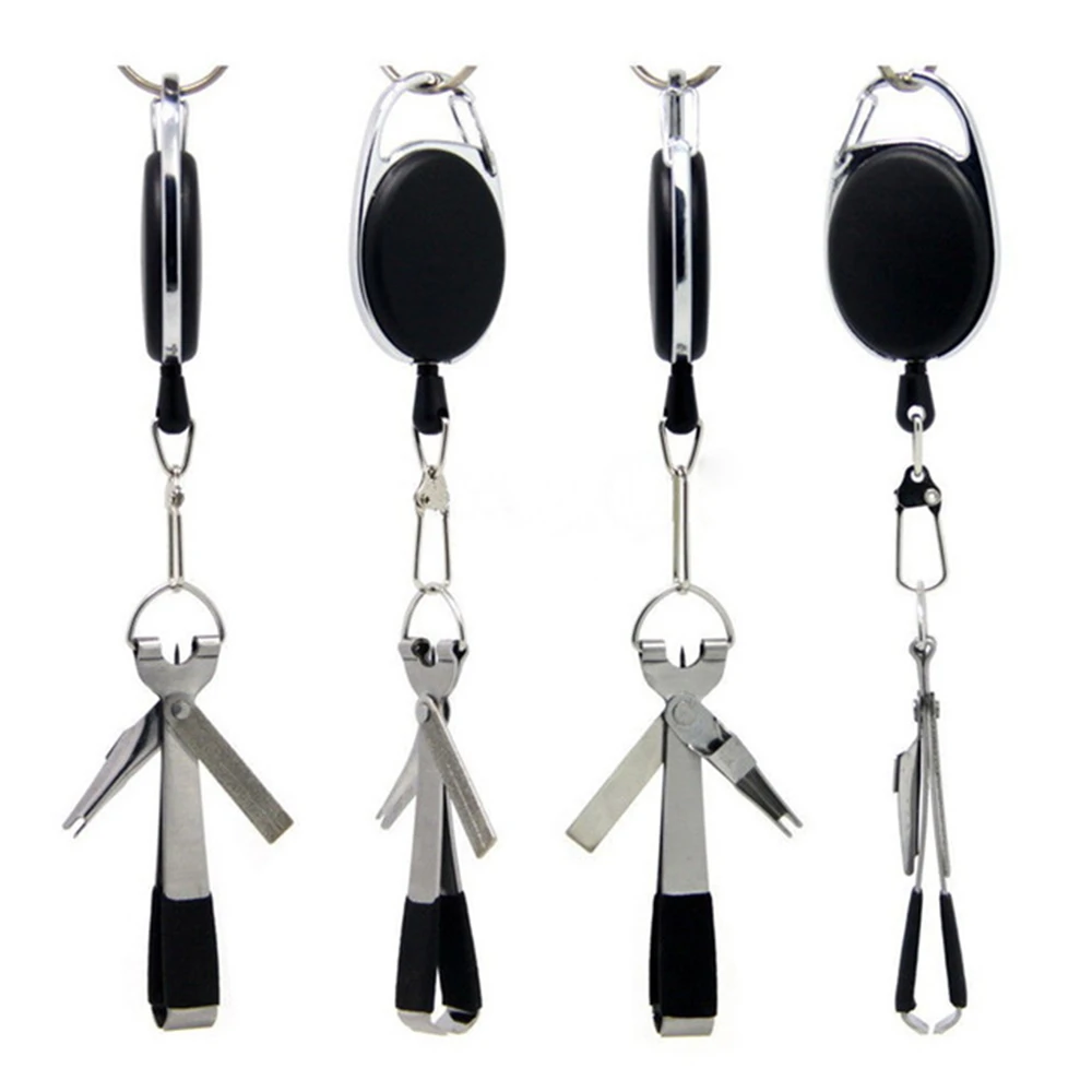 Fishing Quick Knot Tool Fast Tie Nail Knotter Line Cutter Clipper Hook Portable