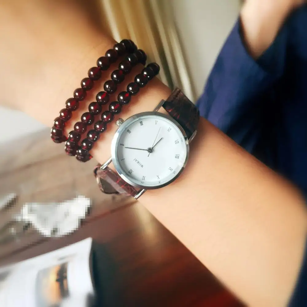 WOKAI, белые, парные часы, короткие, модные, часы для женщин, мужчин, relojes para pareja, кожаный ремешок, для девушек, мужчин, часы, подарок, reloj mujer