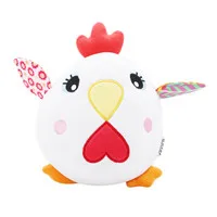 Chick Мультяшные животные, плюшевые куклы, обучающая погремушка, погремушка, колокольчик, автомобиль, детская кроватка, подвесные игрушки для новорожденных, подарки для младенцев - Цвет: Chick