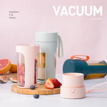 

300ml Fruit Cup Small Mini Portable Blender Juicer Mixer Magnetic Charging Food Processor Rechargeable Smoothie Maker Juicer