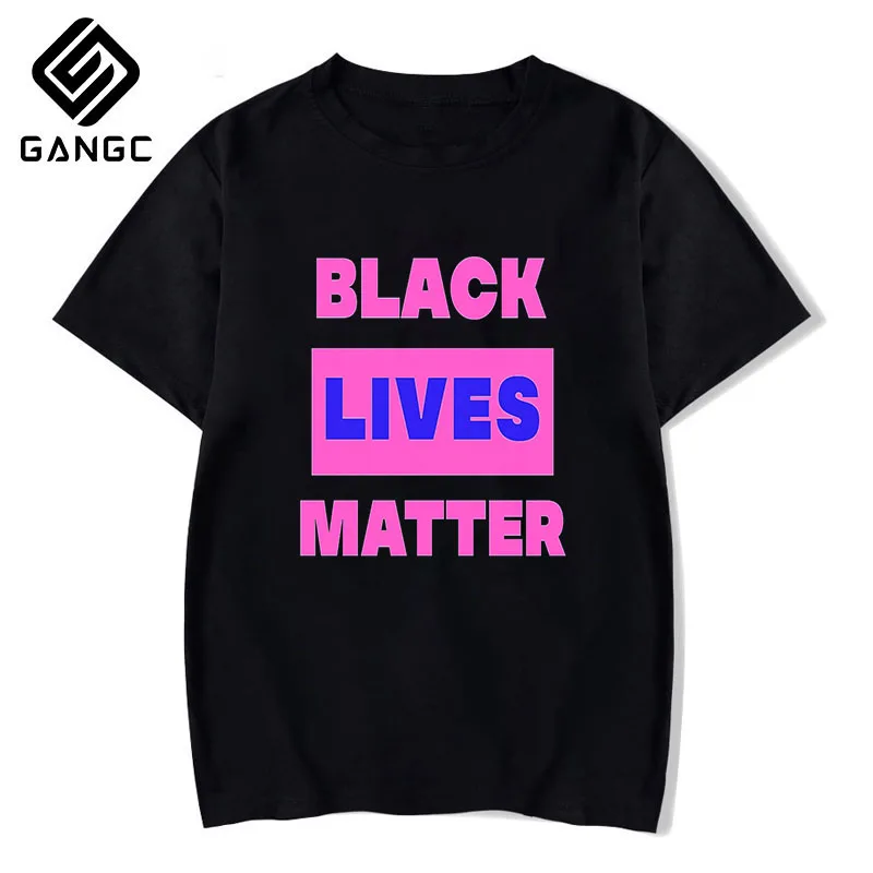 

2020 Tshirt I Can't Breathe Fashion T-shirt male Clothing Black Lives Matter Letter Harajuku Funny T Shirt Summer Tops men