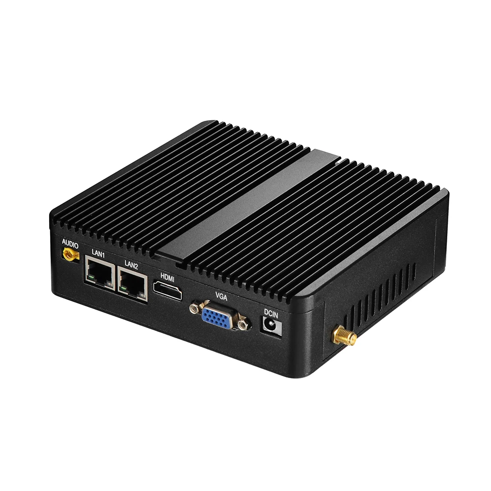 Mini Núcleos Quad Intel Celeron J4105 Windows 10 Ddr3l Msata Ssd Wifi Bluetooth Rs232 Duplo Nic Hdmi Vga 4 * Usb Fanless - Imagem 4