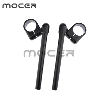 

37mm CNC Alloy Handlebars Grips Adjustable Clip On Fork for Motorbike Motocross Universal Fits For Honda Yamaha