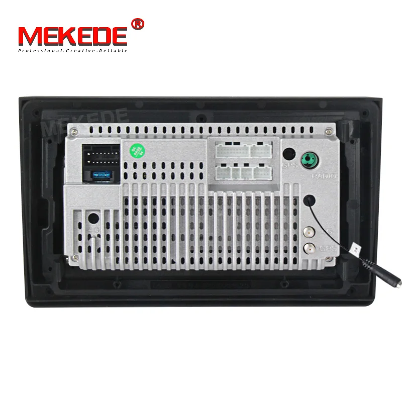 MEKEDE Android 2 Din Автомобильный мультимедийный плеер gps Automotivo для Audi/A4/S4 2002-2008 2.5D ips экран Поддержка carplay 4G sim-карта