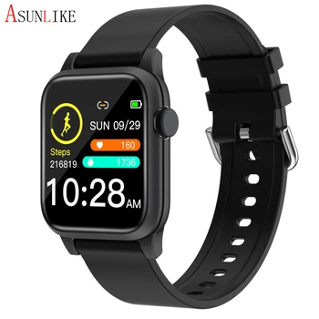 

P18 Smart Watch Women Men Fitness Tracker Heart Rate Monitor 1.3 Inch Full Touch Screen IP68 Waterproof Smartwatch 2020