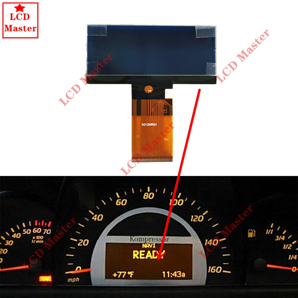 LCD Display Screen for Mercedes Benz W203 C Class 2000-2004/W463 G class 2002-07 Instrument Cluster Dashboard Pixel Repair 1pcs lcd display,instrument cluster display
