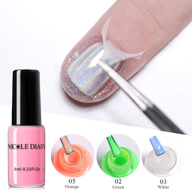 Nicole Diary Peel Off Liquid Tape Odor Free Nail Edge Skin Care Art Gel Latex Protection Easy Removing Tool Polish Aliexpress 