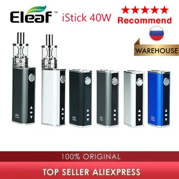 

100% Original Eleaf iStick 40W 2600mAh Battery Electronic cigarette 40W istick Mod Battery match eleaf gs air 2 tank vape mod