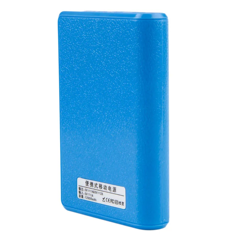 Двойной USB банк питания 4x18650 внешний резервный аккумулятор зарядное устройство чехол Коробка для телефона