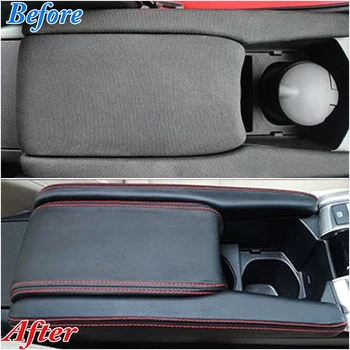 

Replacement Armrest Surface For Honda Civic 2016 2017 2018 PU leather 3Pcs Leather