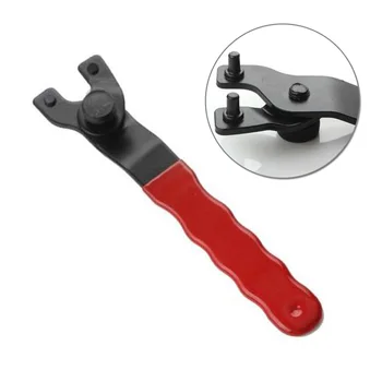 

Hard Metal Adjustable Angle Grinder Key Spanner Home Wrench Repair Tool 180mm 100% Brand New And High Quality.
