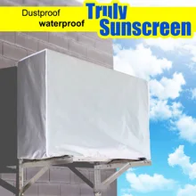 Чехол для наружного кондиционера Водонепроницаемый Анти-пыль солнцезащитный крем кондиционер коврики для стола или пола