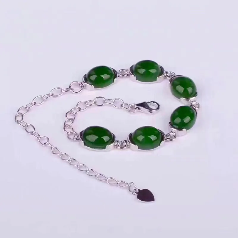 Armbanden Voor Vrouwen Для женщин браслет(Hetian) нефрита, Женский индивидуальностью сладкий подарок на день рождения