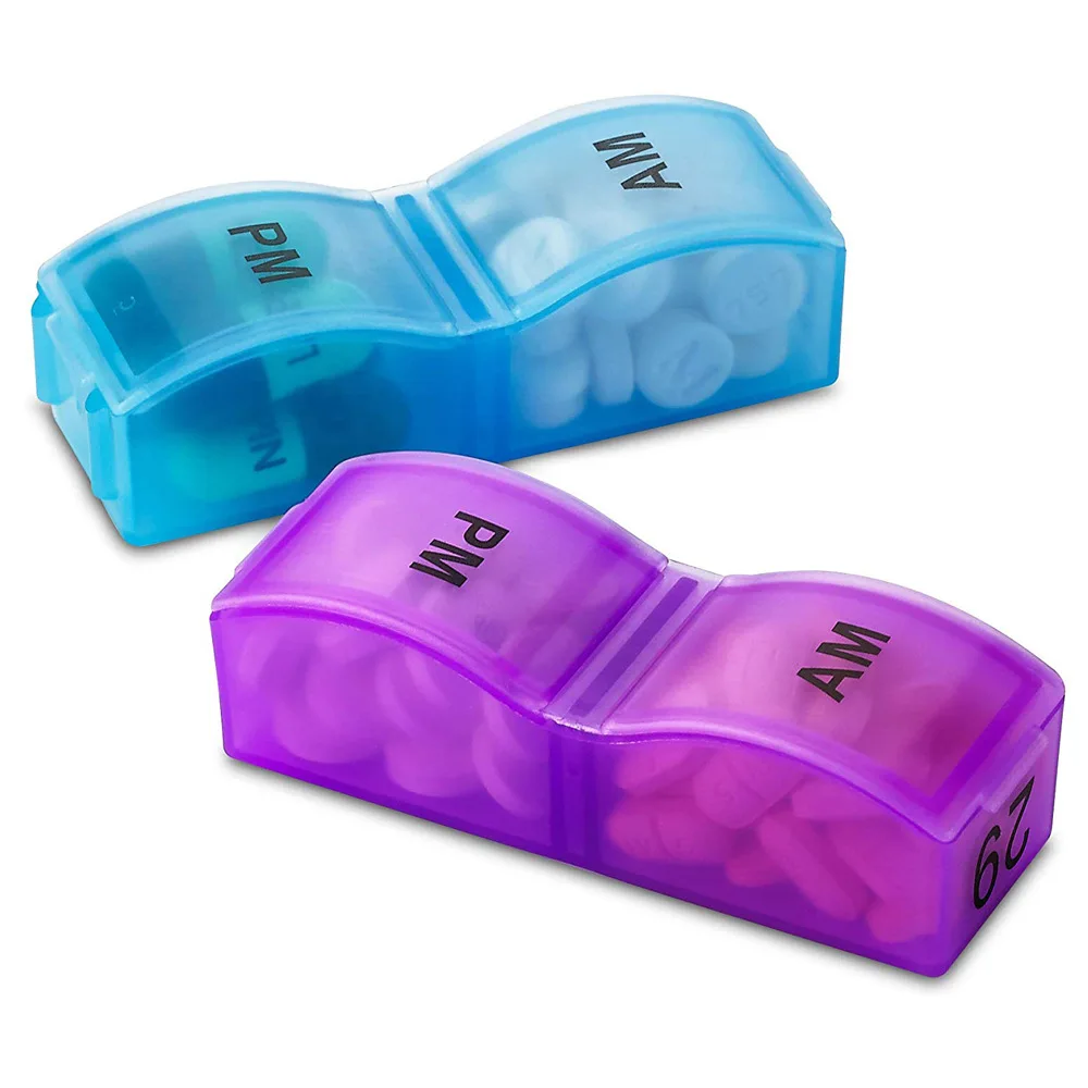 Travel Pill Box Plastic Pill Case Weekly Medicine Storage Organizer