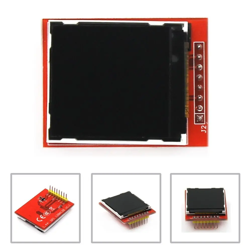 1,44 дюймов 128x128 цветной TFT ЖК-дисплей модуль экран с SPI последовательный объединительный модуль 1,4" 128*128 ST7735 для Arduino дисплей