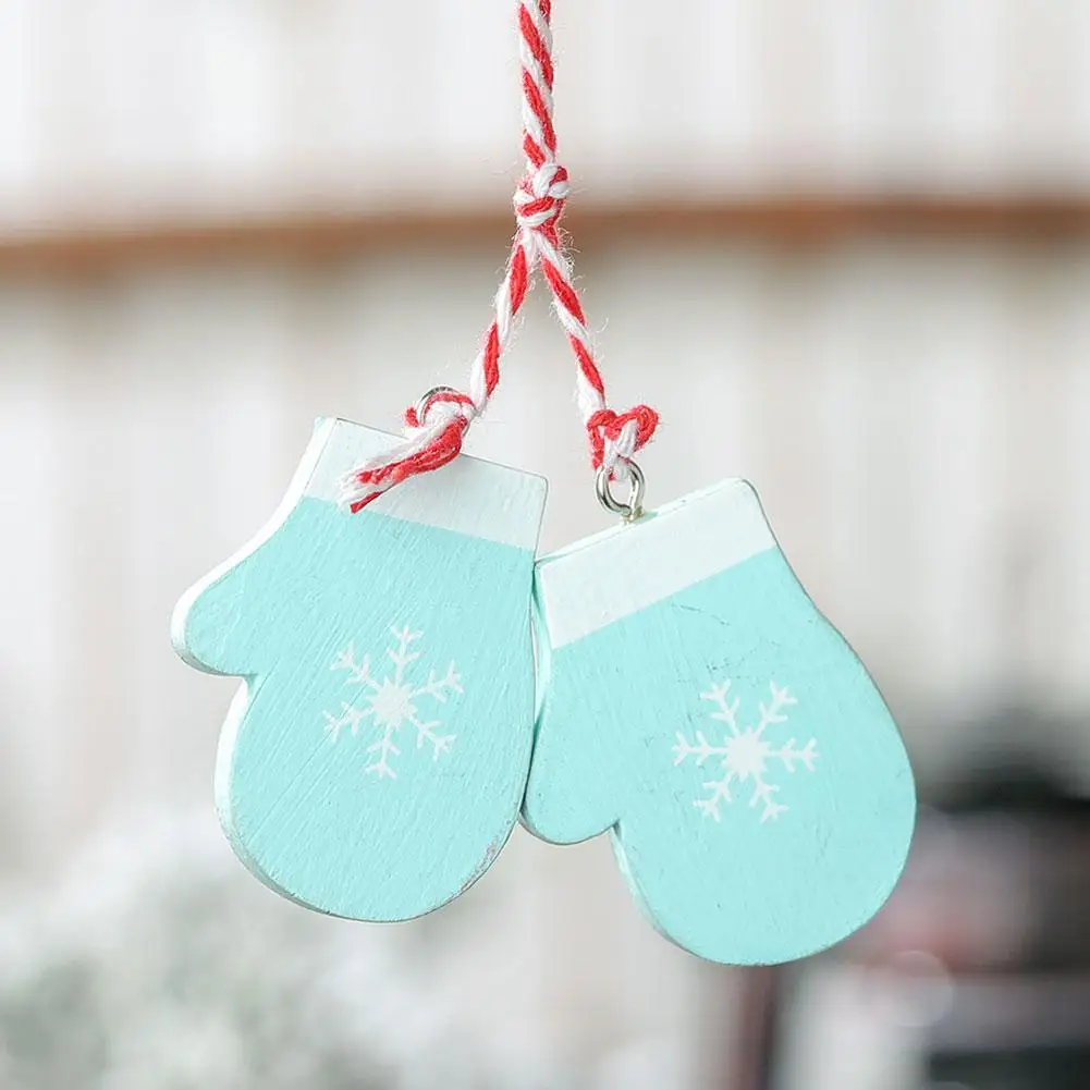 5 шт. рождественские коньки лыжные ботинки подвесная Елочная игрушка инновационная одежда перчатки носки лыжный орнамент Рождественский домашний декор
