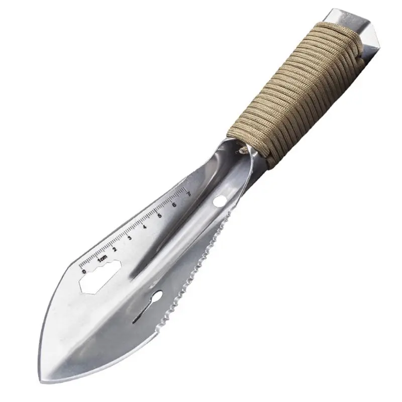 

Serrated Edge Digger Metal Detecting Garden Detector with Sheath Stainless Steel 94PC