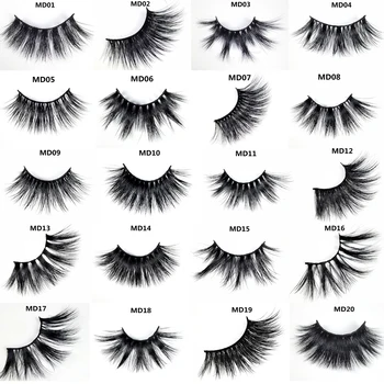 

Sexy Eye Make Up Real Mink Lashes Set Thick 1in Women Eyelashs Natural Long Lasting Fake Eyelash Extension Wholesale