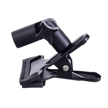 

E-type Strong Clip Photographic Lamp Holder Flash Clip E-shaped Fixture Accessories Multi-function for Camera Flash Photograph