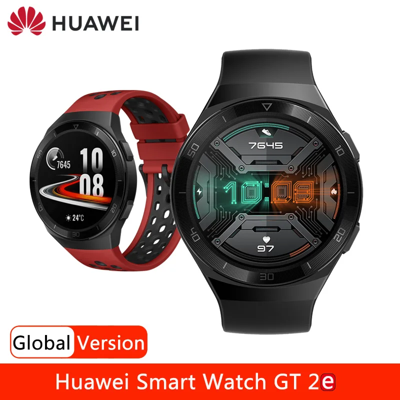 HUAWEI Smart Watch GT 2e 100 Sport Modes Blood Oxygen 14 Days Battery GT2e Smartwatch Men GPS 5ATM Waterproof Heart Rate Tracker
HUAWEI Smart Watch GT 2e 100 Sport Modes Blood Oxygen 14 Days Battery GT2e Smartwatch Men GPS 5ATM Waterproof Heart Rate Tracker