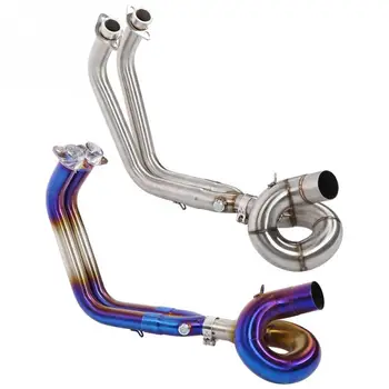 

1Set Durable Motorcycle Full Exhaust System Circling Front Pipe Link Connect for Kawasaki Z650 Ninja 650 New Arrive
