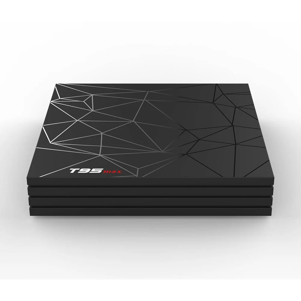 T95MAX Smart tv box Android 9,0 2,4G Wifi H6 четырехъядерный H.265 6K HD Netflix медиаплеер ТВ приемник игровой набор магазина-Top Box