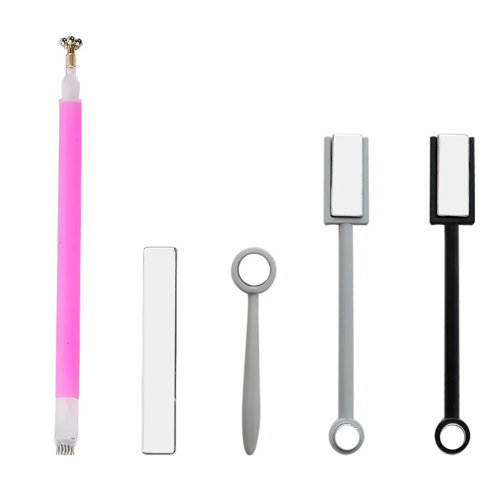 Магнит для маникюра, набор ручек, инструмент для нейл-арта, 5 шт., магнитная палочка, инструмент, 3D Магнитный кошачий глаз, гель, Волшебная линия, маникюрные инструменты Y10.10