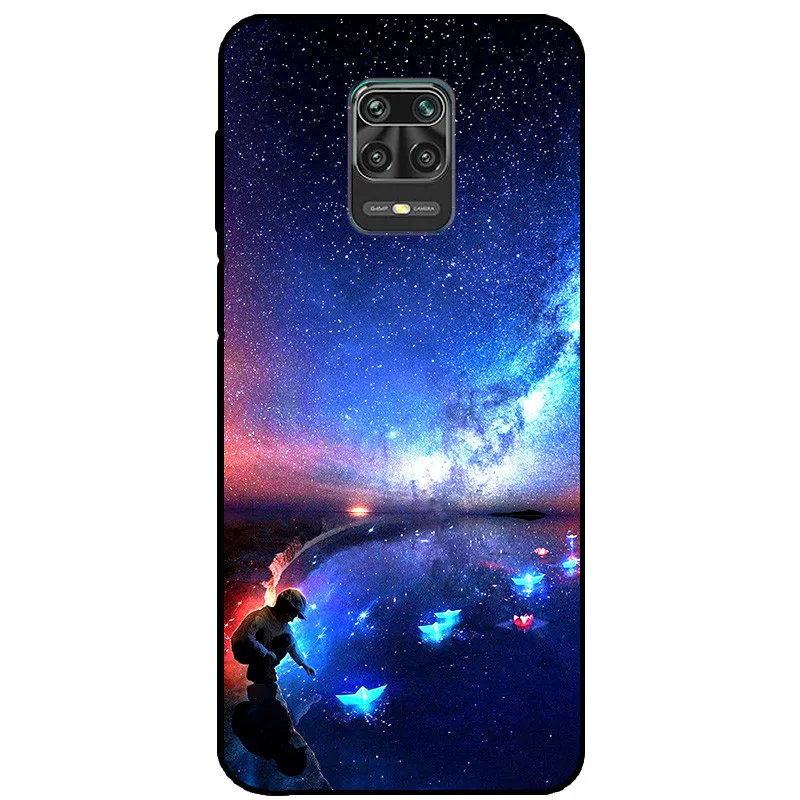 For Xiaomi Redmi Note 9S Case Soft Silicone Back Case for Xiaomi Redmi Note 9 Pro Note9s 9 s Case Redmi9 9S Black Phone Cover 