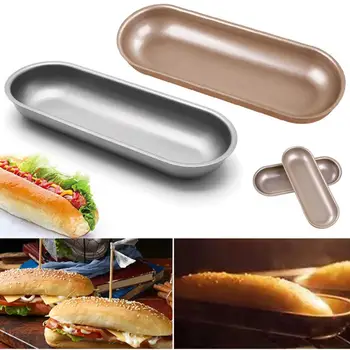 

High Quality Oval Shape Non-stick Bread Toast Loaf Pan Baking Tool Carbon Steel Baking Cake Mould Household Kitchen Bakeware