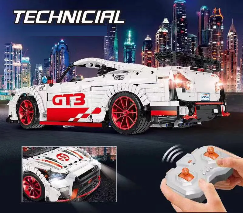 

2019 New 3200PCS MOC Racing Car Motor Power Functions fit technic MOC 25326 Building blocks bricks toys kid gift