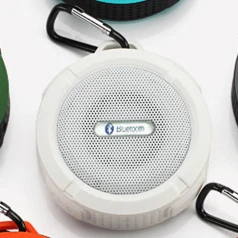 Белый Водонепроницаемый Bluetooth беспроводной динамик пыленепроницаемый звук спорт на открытом воздухе портативные мини-колонки сабвуфер Lautsprecher Som F4015 - Цвет: Белый